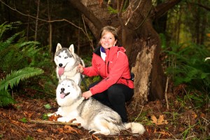 Me and my home team supporters, Atii & Sakku